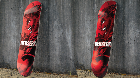 New Product Announcement: Berserk Skate Deck - Guts’ Rage Standard and Foil Variant