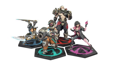 New Product Announcement: Borderlands 4 - Amon, Harlowe, Rafa, and Vex Figures