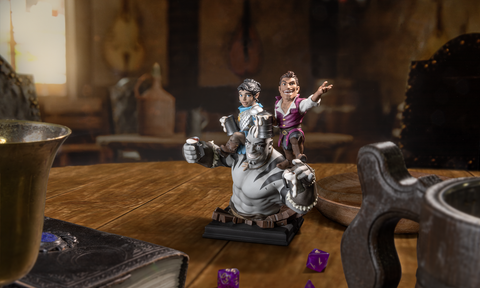 New Product Announcement - Critical Role: Vox Machina Origins - Grog Strongjaw, Pike Trickfoot, and Scanlan Shorthalt Bust
