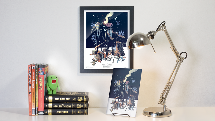 New Product Announcement - Hazel and Cha Cha Save Christmas: Tales from the Umbrella Academy One-shot Exclusive Variant Comic Bundle