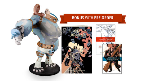 Umbrella Academy Spaceboy Maquette Pre-order Bonus Items