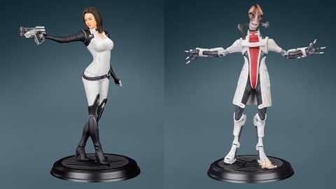 New Product Announcement: Mass Effect - Miranda & Mordin Figures