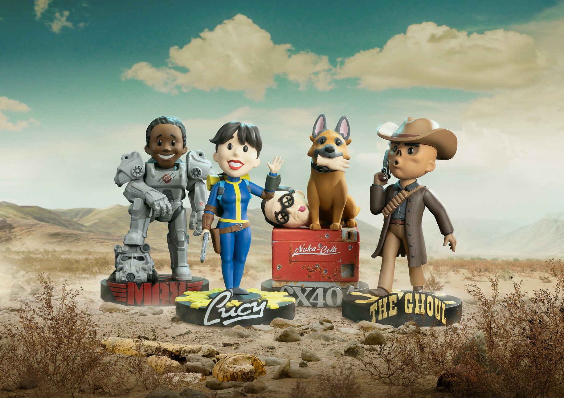 New Product Announcement: Fallout (Amazon) Stylized Figures – Dark New Product Announcement: Fallout (Amazon) Stylized Figures – Dark