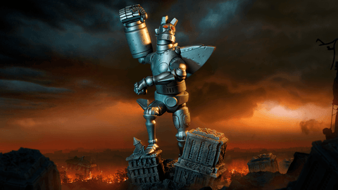 New Product Announcement - Giant Robot Hellboy – Mantic Series