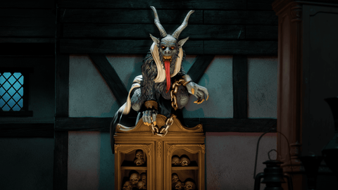 New Product Announcement - Krampus Statue–Mantic Series