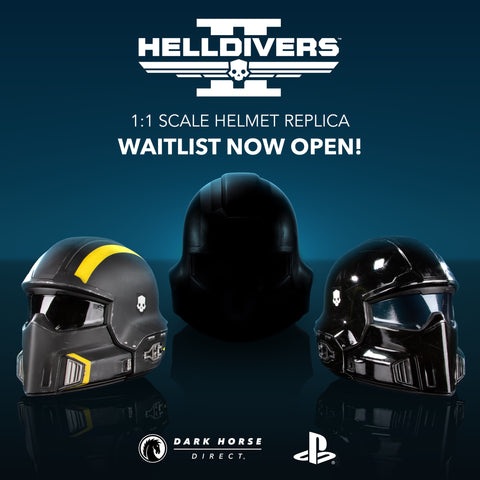 Waitlist Open for Helldivers 2 1:1 Helmet Replicas