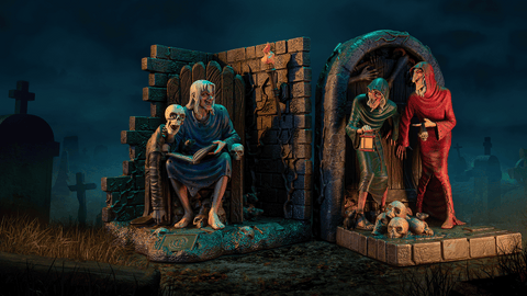 New Product Announcement - Tales from the Crypt Bookends