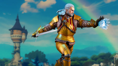 New Product Announcement - The Witcher 3: Wild Hunt - Geralt Toussaint Relic Armor Figure
