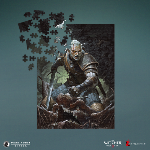 The Witcher 3 - Wild Hunt: Geralt and His Trophy Puzzle