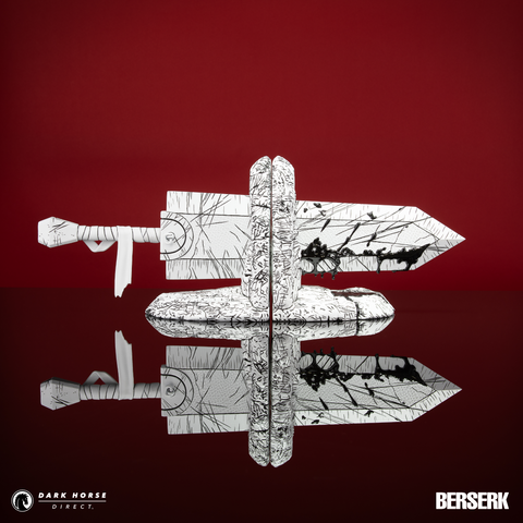 Berserk: Dragon Slayer Sword Bookends (Manga Paint Variant)