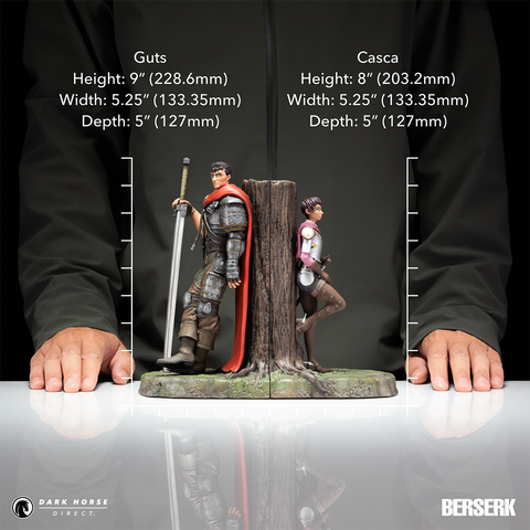 Berserk: Guts & Casca Bookends