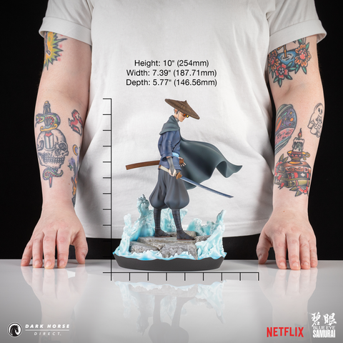 Blue Eye Samurai: Mizu Statue