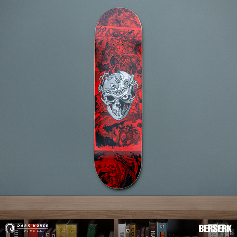 Berserk Skate Deck: Skull Knight Design