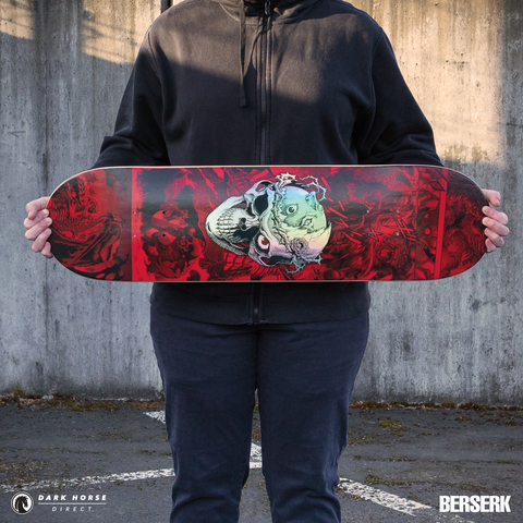 Berserk Skate Deck: Skull Knight Design
