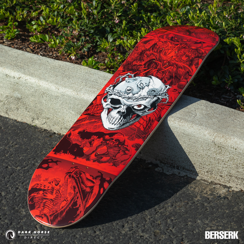 Berserk Skate Deck: Skull Knight Design