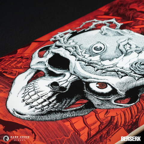 Berserk Skate Deck: Skull Knight Design