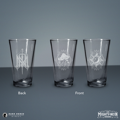 Critical Role: The Mighty Nein Pint Glass Set - Caduceus Clay and Mollymauk Tealeaf