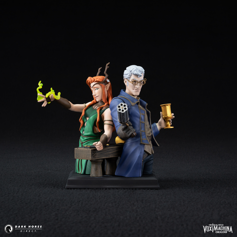 Critical Role: Vox Machina Origins - Keyleth and Percival Fredrickstein von Musel Klossowski de Rolo III Bust