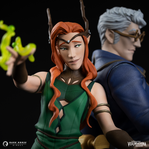 Critical Role: Vox Machina Origins - Keyleth and Percival Fredrickstein von Musel Klossowski de Rolo III Bust