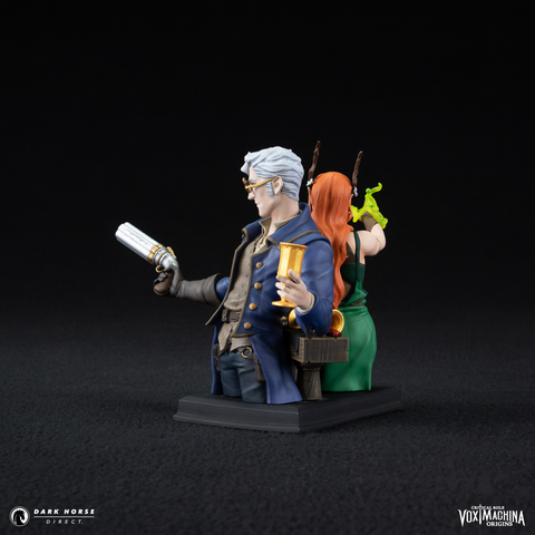 Critical Role: Vox Machina Origins - Keyleth and Percival Fredrickstein von Musel Klossowski de Rolo III Bust