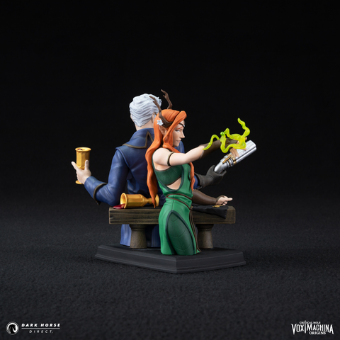 Critical Role: Vox Machina Origins - Keyleth and Percival Fredrickstein von Musel Klossowski de Rolo III Bust