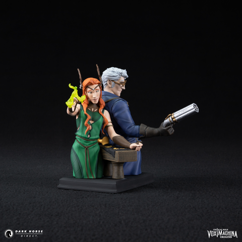 Critical Role: Vox Machina Origins - Keyleth and Percival Fredrickstein von Musel Klossowski de Rolo III Bust