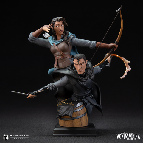 Critical Role: Vox Machina Origins - Vex'ahlia and Vax'ildan Bust