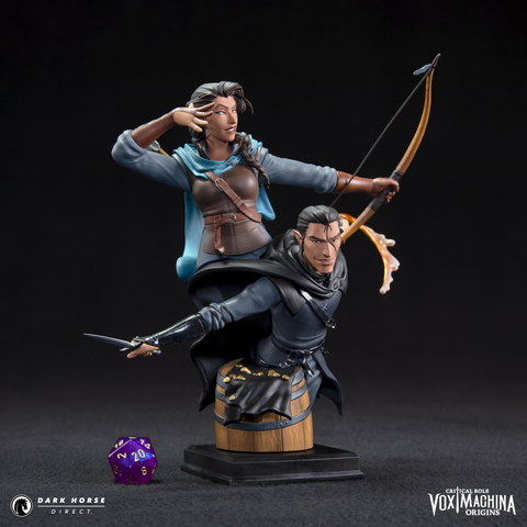 Critical Role: Vox Machina Origins - Vex'ahlia and Vax'ildan Bust