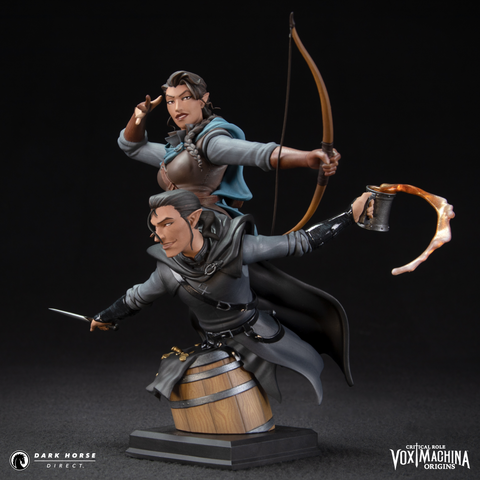 Critical Role: Vox Machina Origins - Vex'ahlia and Vax'ildan Bust