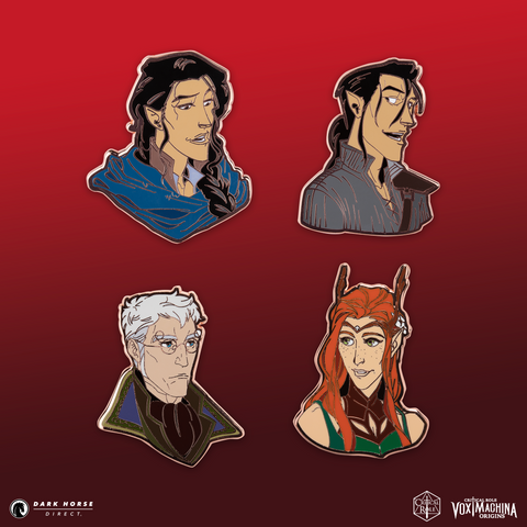 Critical Role: Vox Machina Origins Pin Set I (Convention Exclusive)
