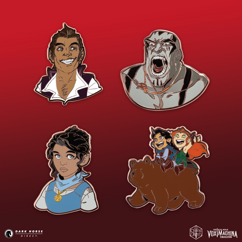 Critical Role: Vox Machina Origins Pin Set II (Convention Exclusive)