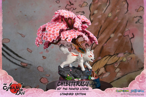 Okamiden – Chibiratsu 10" PVC Painted Statue (Standard Edition)