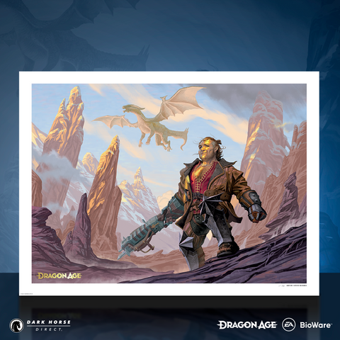 Dragon Age: Varric Fine Art Print