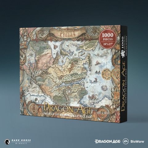 Dragon Age: World of Thedas Map Puzzle