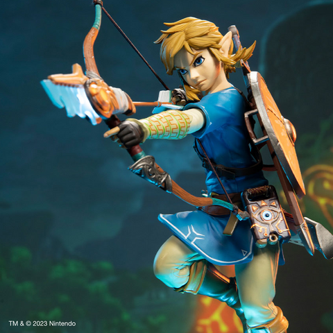 The Legend of Zelda: Breath of the Wild - Link (Collector's Edition) - 10” PVC Painted Statue