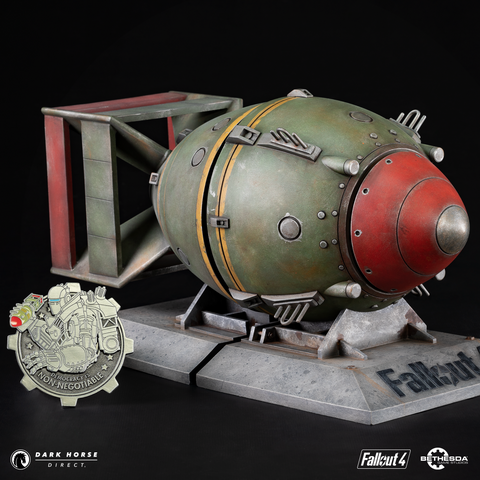 Fallout 4: Liberty Prime Nuke Bomb Bookends