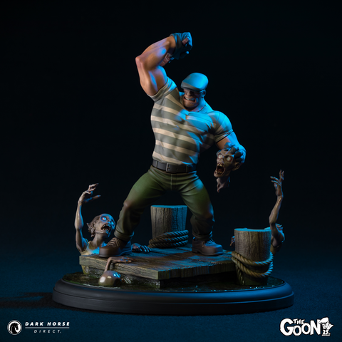 The Goon 25th Anniversary Statue