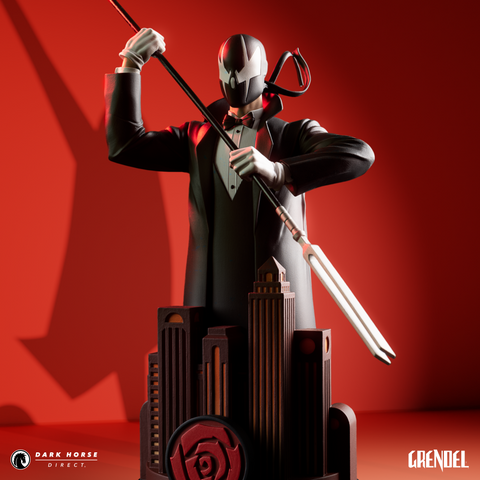 Grendel: Hunter Rose 40th Anniversary Statue