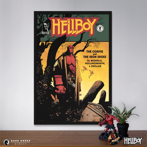 Hellboy 30th Anniversary: The Corpse and The Iron Shoes Screenprint