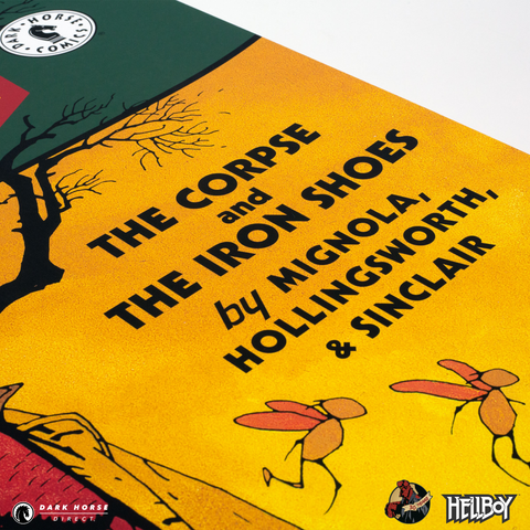 Hellboy 30th Anniversary: The Corpse and The Iron Shoes Screenprint