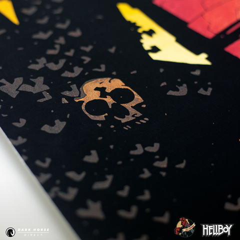 Hellboy 30th Anniversary: The Corpse and The Iron Shoes Screenprint