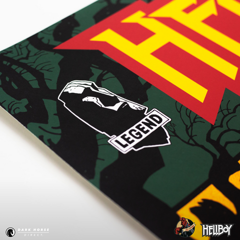 Hellboy 30th Anniversary: The Corpse and The Iron Shoes Screenprint