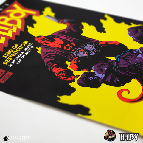 Hellboy 30th Anniversary: Seed of Destruction #1 Screenprint