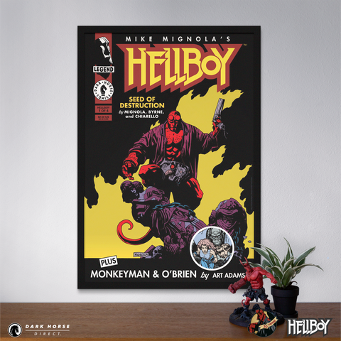 Hellboy 30th Anniversary: Seed of Destruction #1 Screenprint