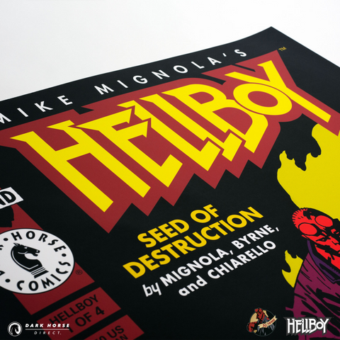 Hellboy 30th Anniversary: Seed of Destruction #1 Screenprint