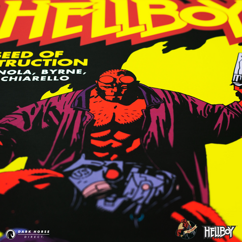 Hellboy 30th Anniversary: Seed of Destruction #1 Screenprint