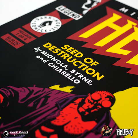 Hellboy 30th Anniversary: Seed of Destruction #1 Screenprint