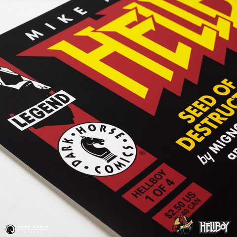 Hellboy 30th Anniversary: Seed of Destruction #1 Screenprint