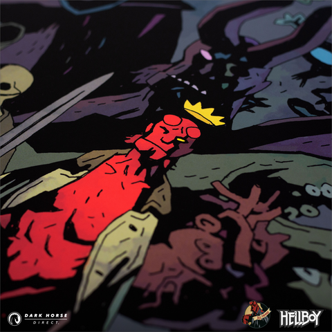 Hellboy 30th Anniversary Special Screenprint