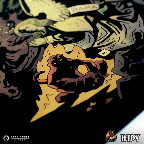 Hellboy 30th Anniversary Special Screenprint